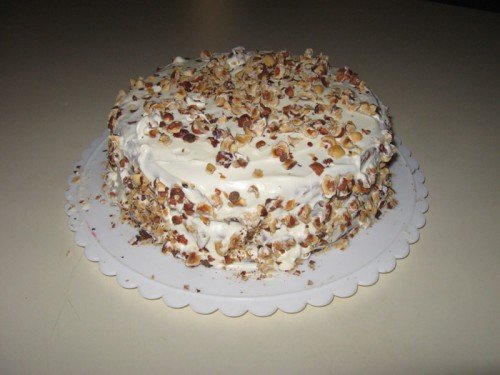 Chocolate Hazelnut Cake - The Whole Cake
